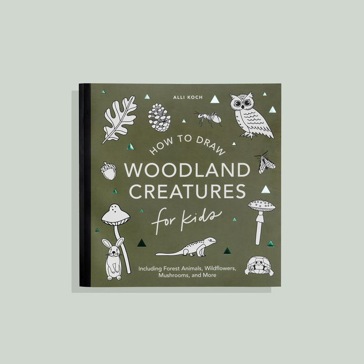 Mushrooms & Woodland Creatures: How to Draw Books for Kids