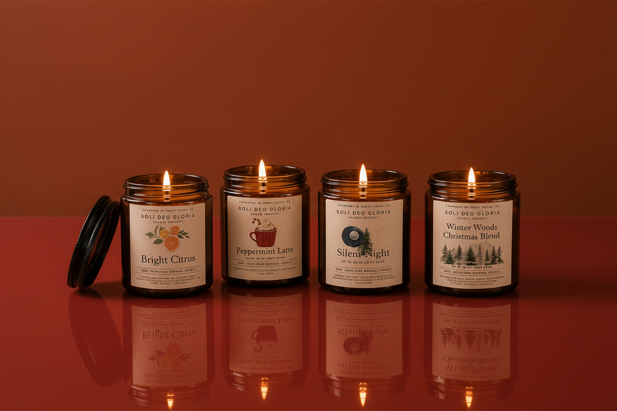 Cozy Season Favorites Beeswax Candle Bundle | 4 Pack