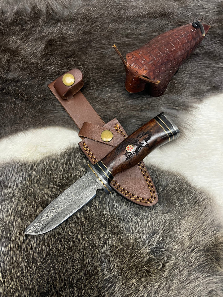 Eldertree Hunter's  Knife TK-097  (Compact)