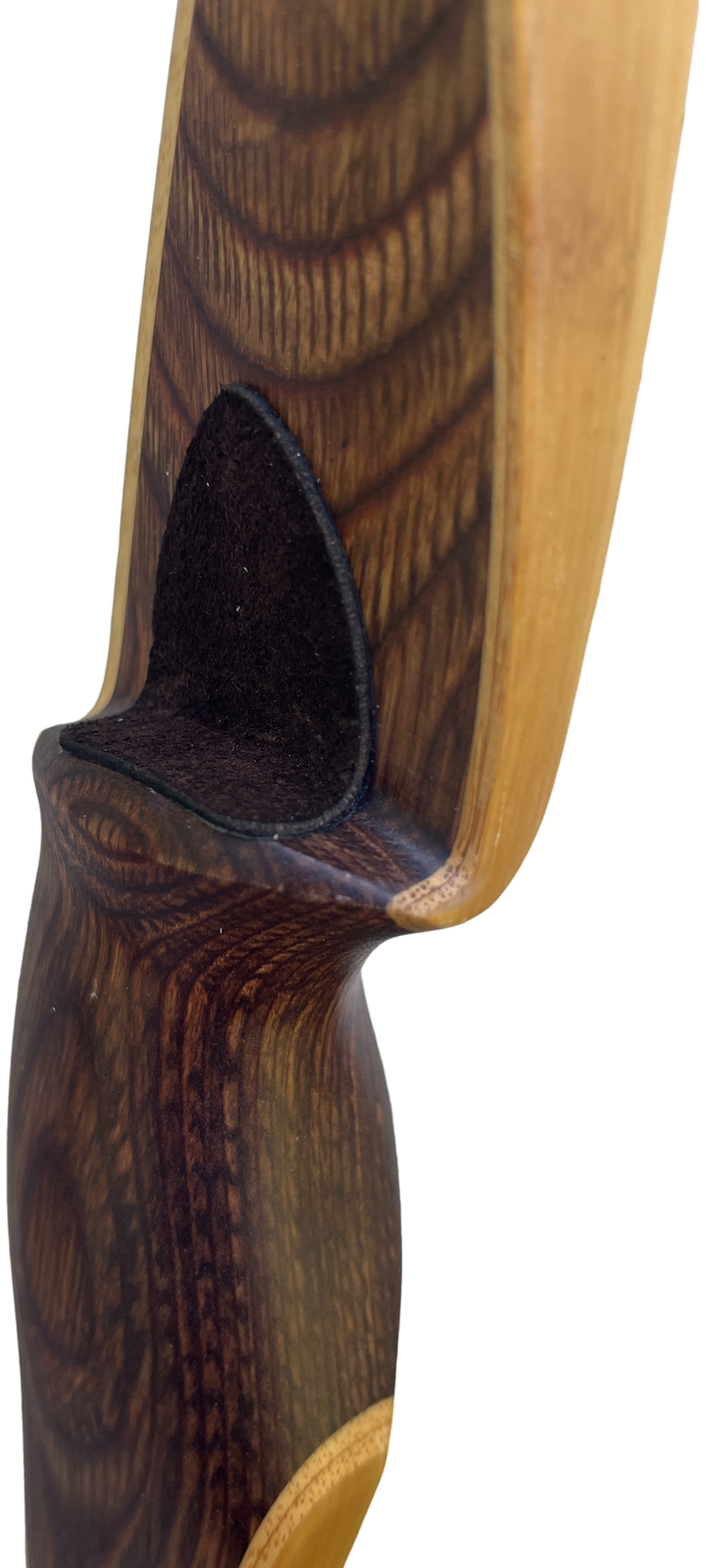 King Traditional Leather Rest and Plate