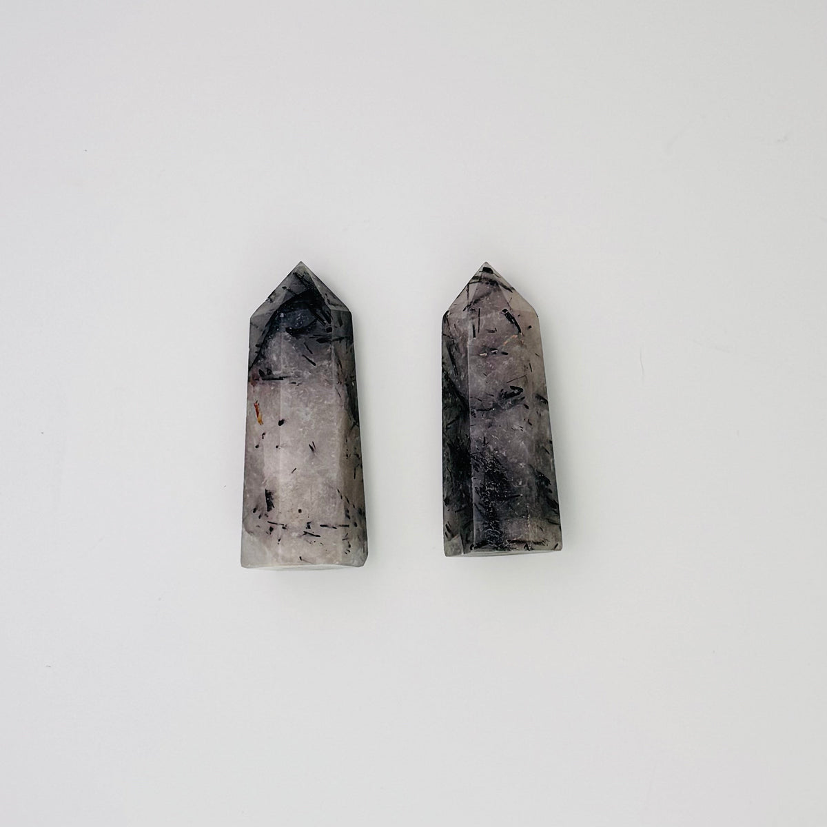Black Tourmalinated Quartz