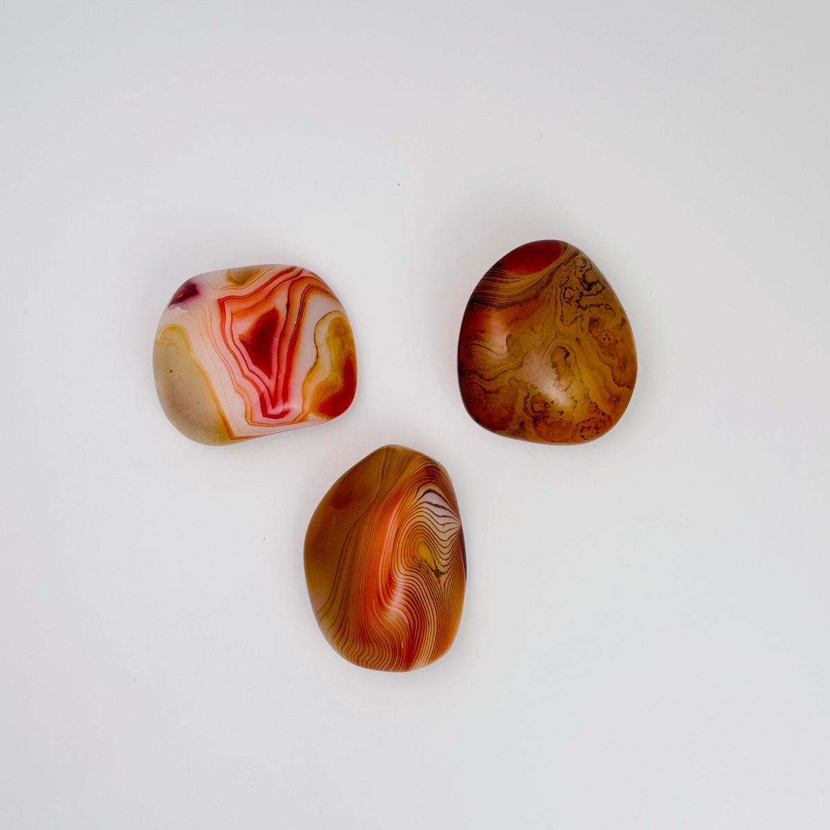 Sardonyx palm stone