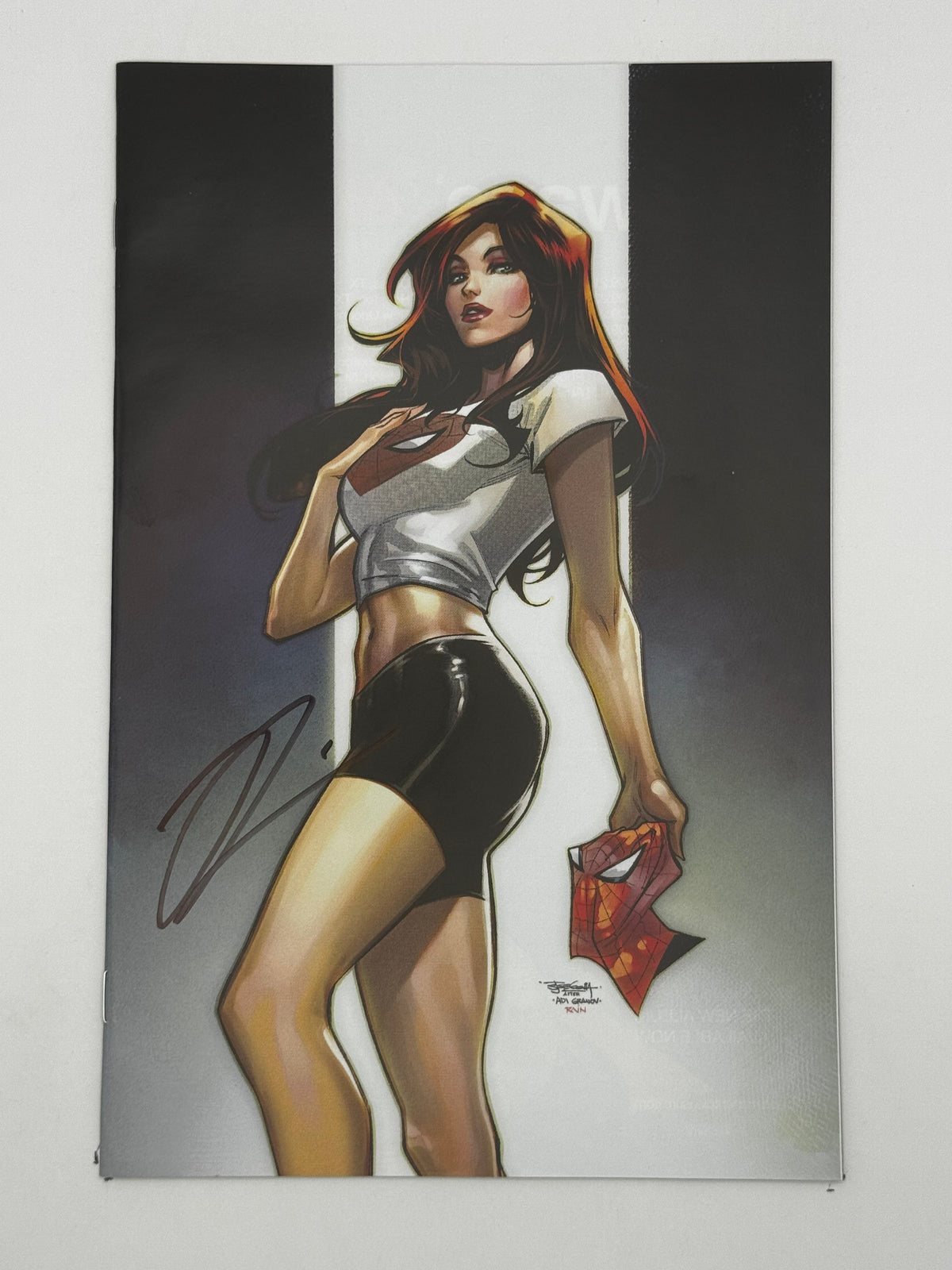 [Signed by Hickman] Ultimate Spider-Man #6 Virgin Unknown Comics Segovia Exclusive Var [INST]