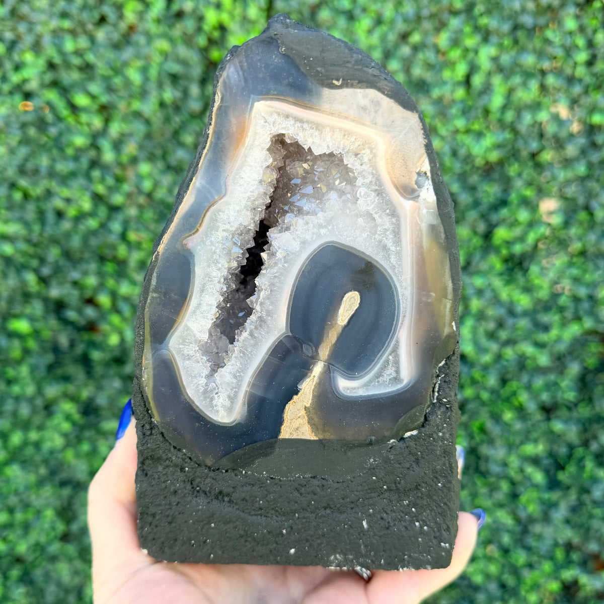 Agate Geode - Druzy