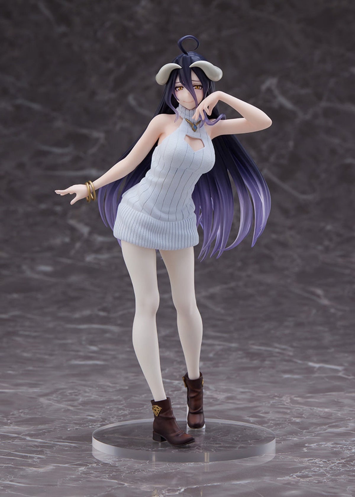 Overlord Iv Coreful Figure   Albedo Knit Dress Ver Prize Figure