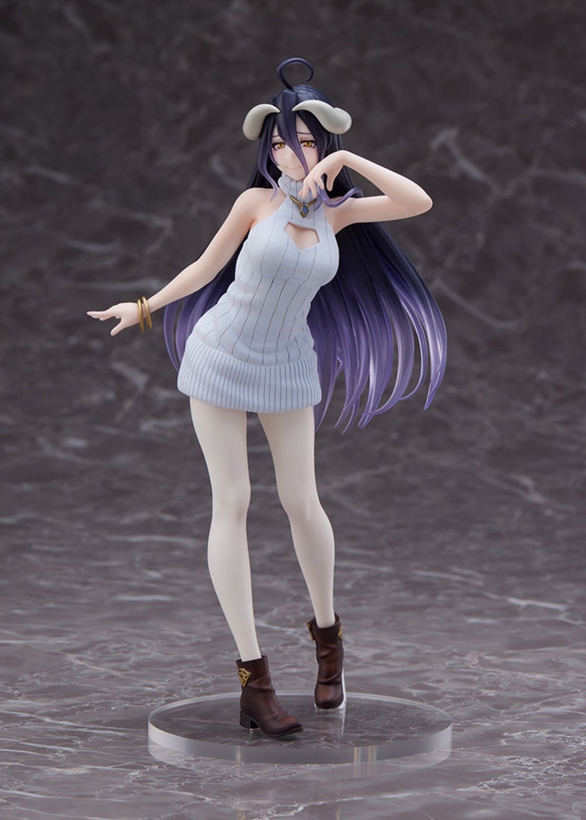 Overlord Iv Coreful Figure   Albedo Knit Dress Ver Prize Figure