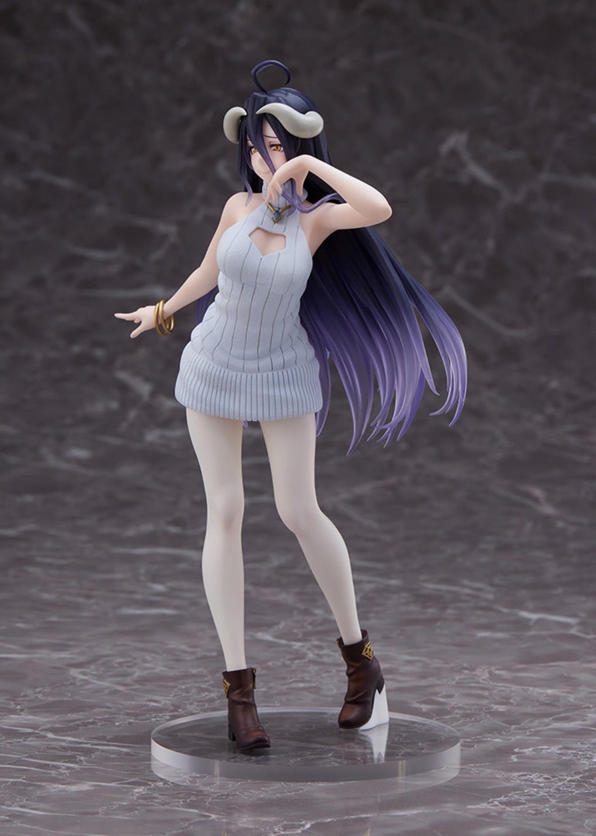 Overlord Iv Coreful Figure   Albedo Knit Dress Ver Prize Figure