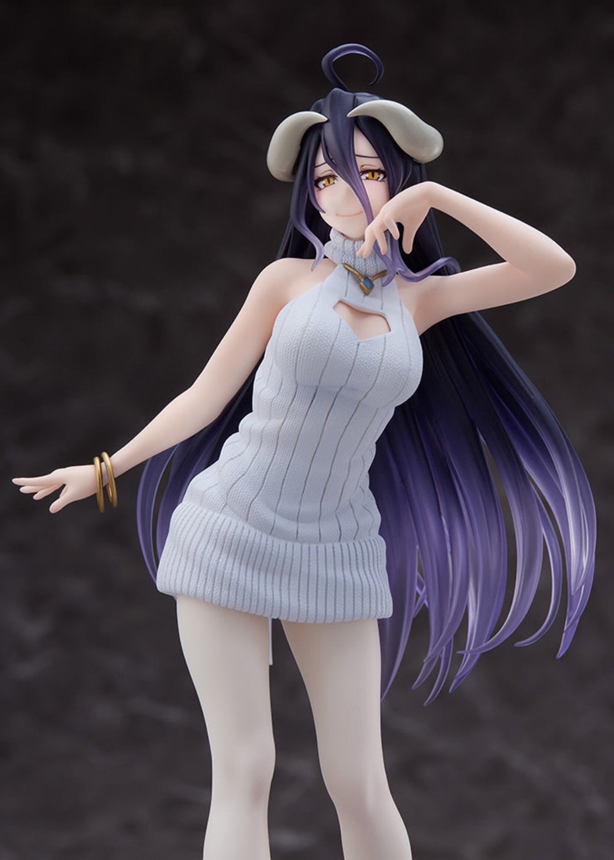 Overlord Iv Coreful Figure   Albedo Knit Dress Ver Prize Figure