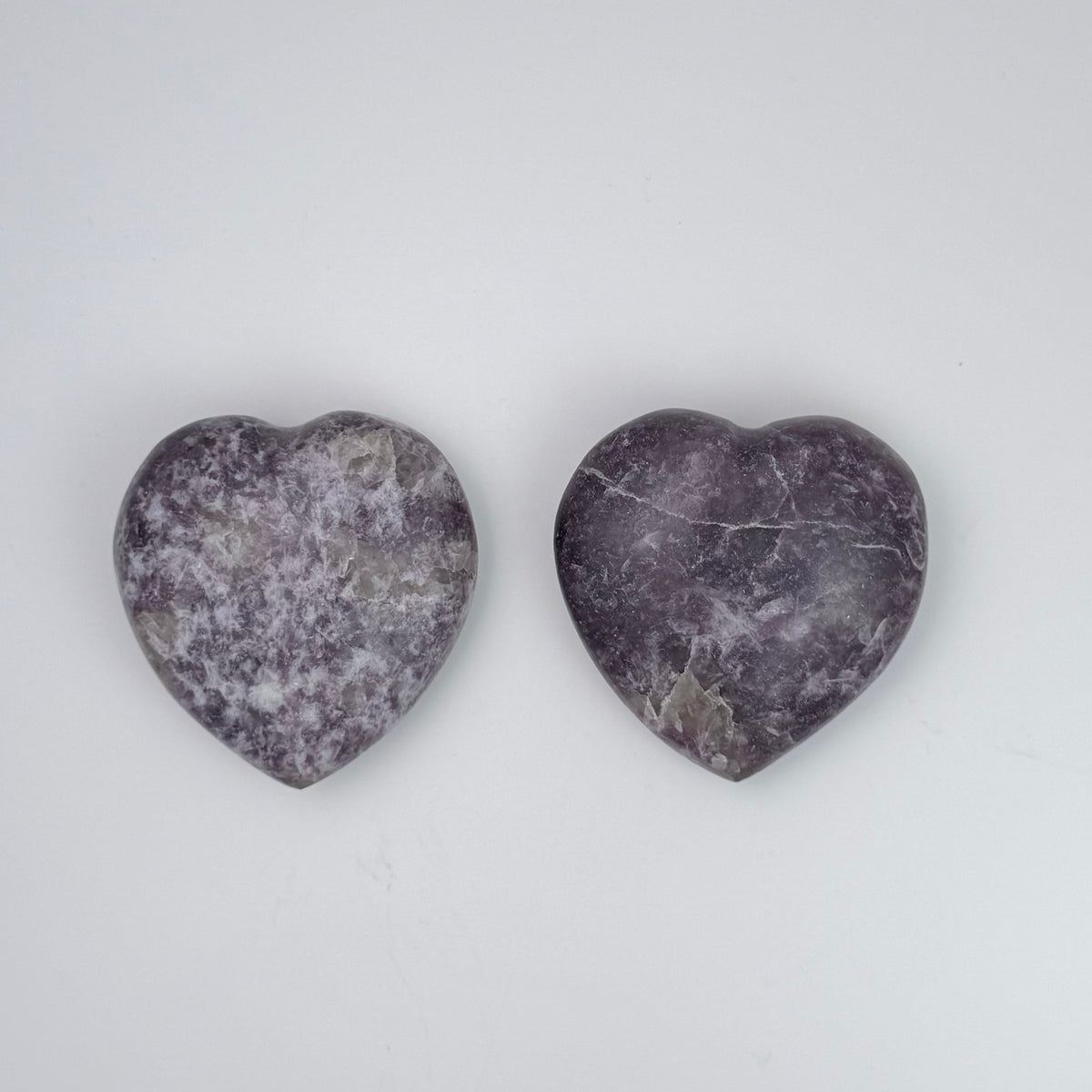 Lepidolite Heart