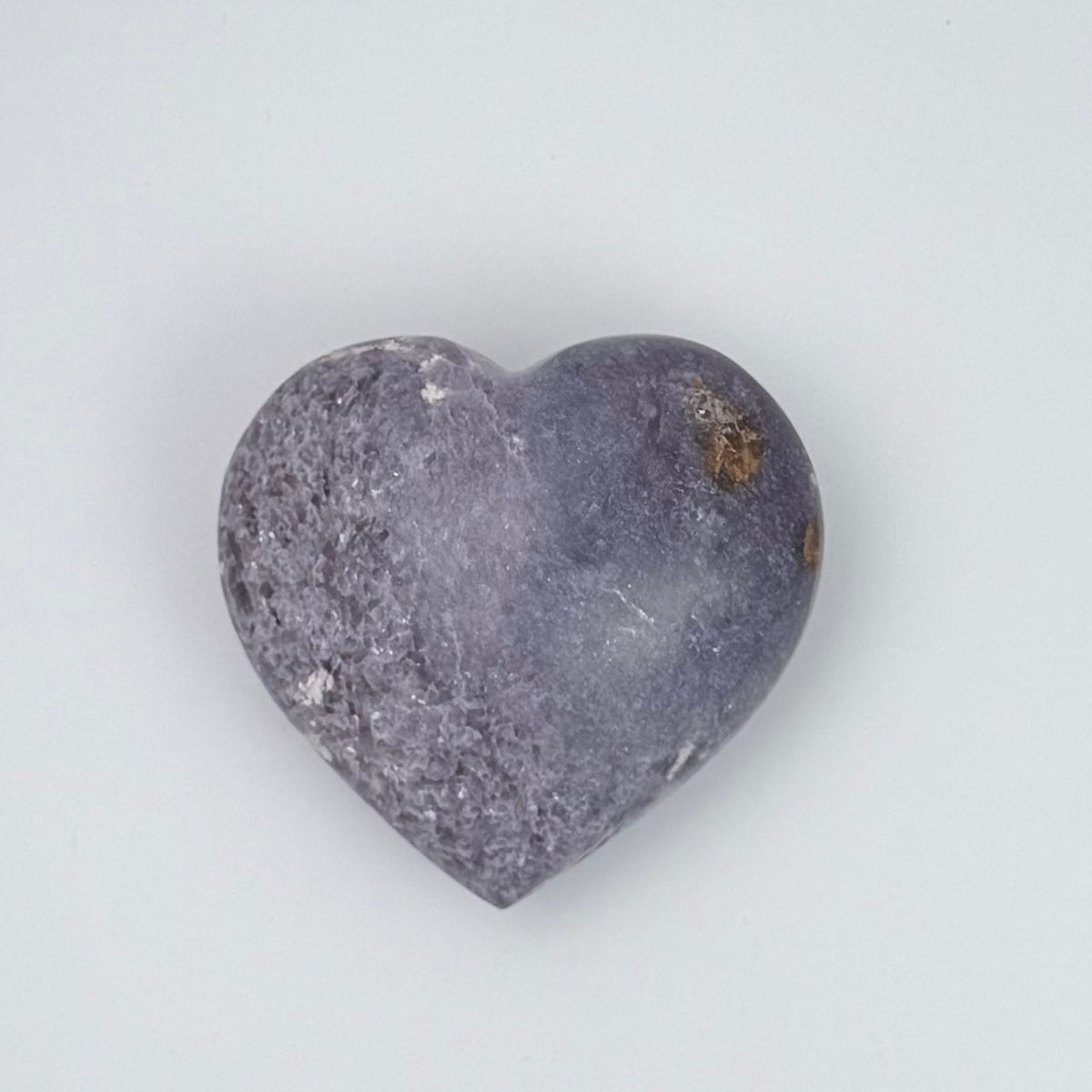 Lepidolite Heart