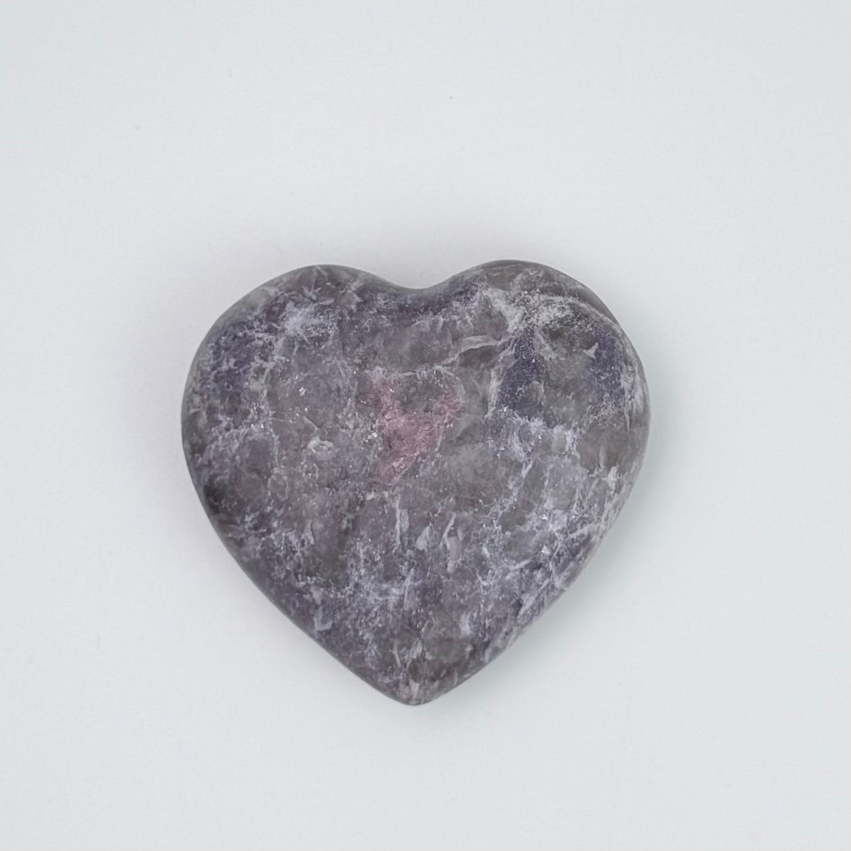 Lepidolite Heart