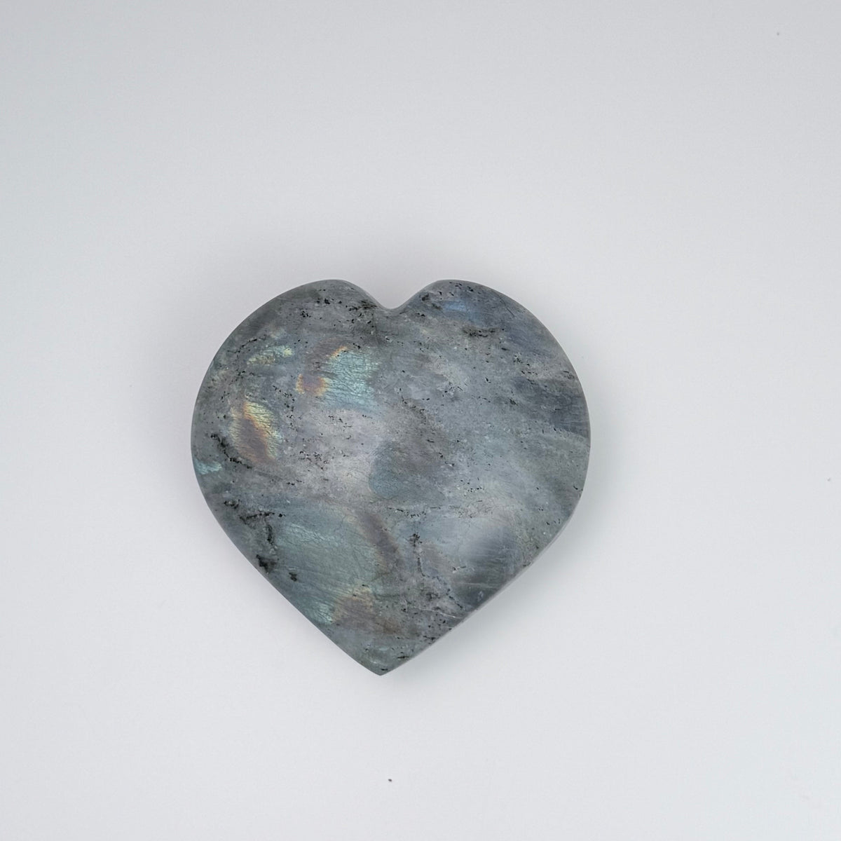 Labradorite Heart