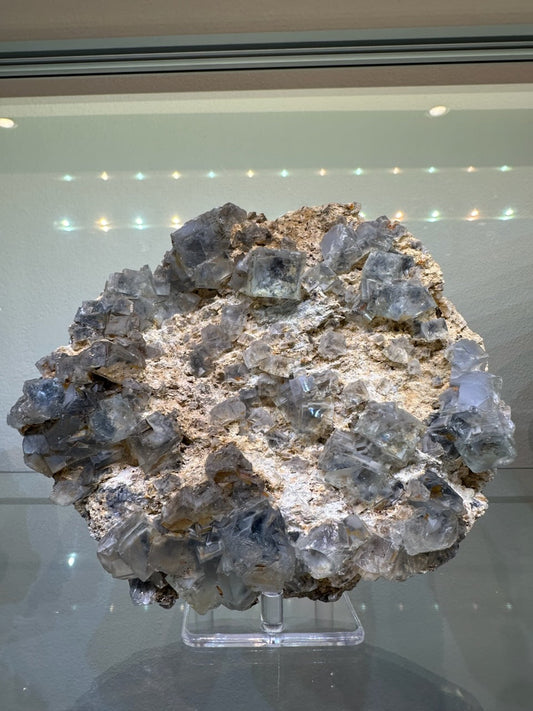 Blue Fluorite on Matrix 1.8 kg