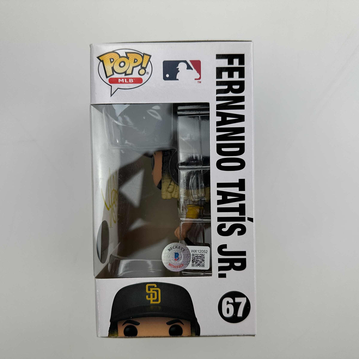 Fernando Tatis Jr. Signed Padres Funko Pop! #67 (Beckett BAS COA)