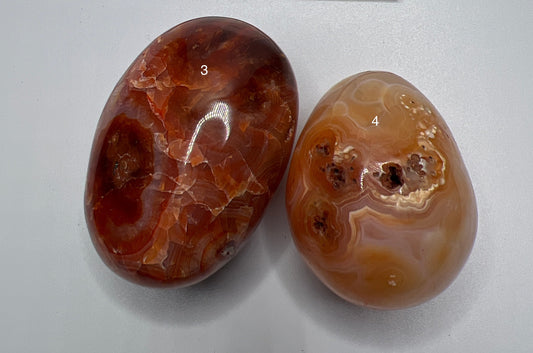 Carnelian Palm Stones