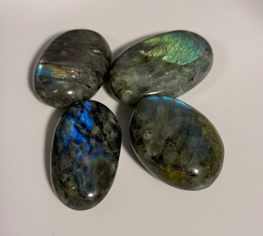Labradorite (flashy) Palm Stone