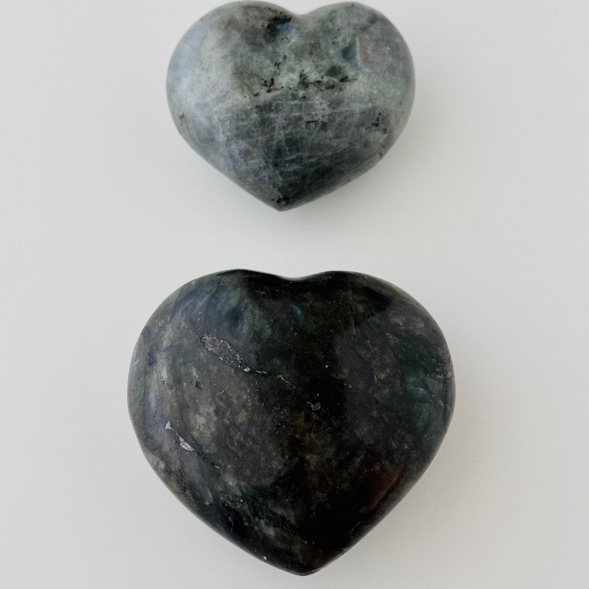 Labradorite Heart