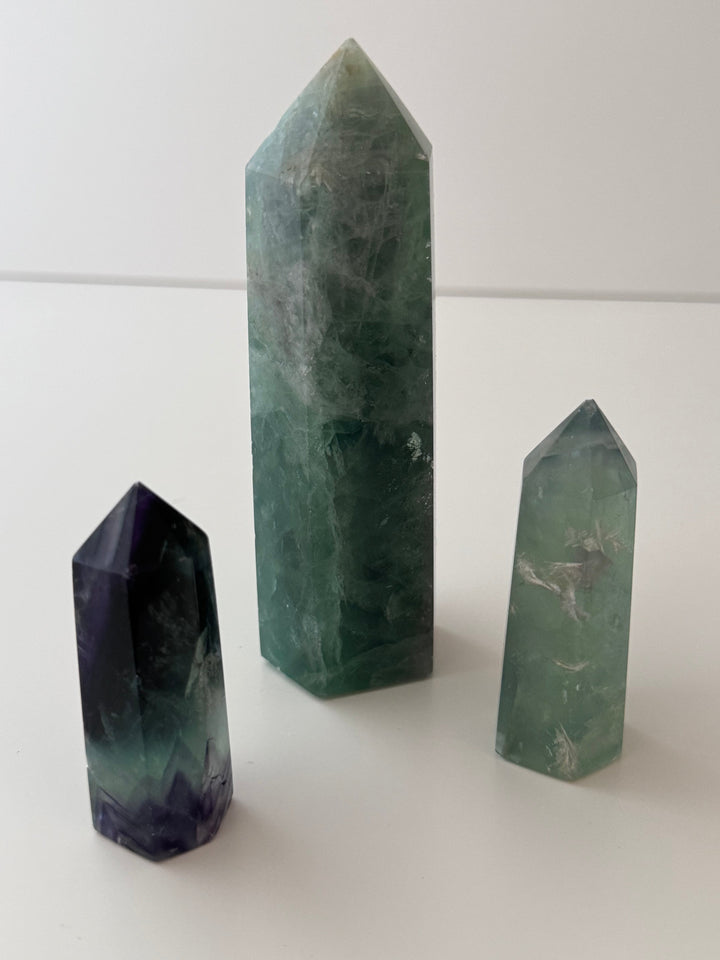 Rainbow Fluorite Tower