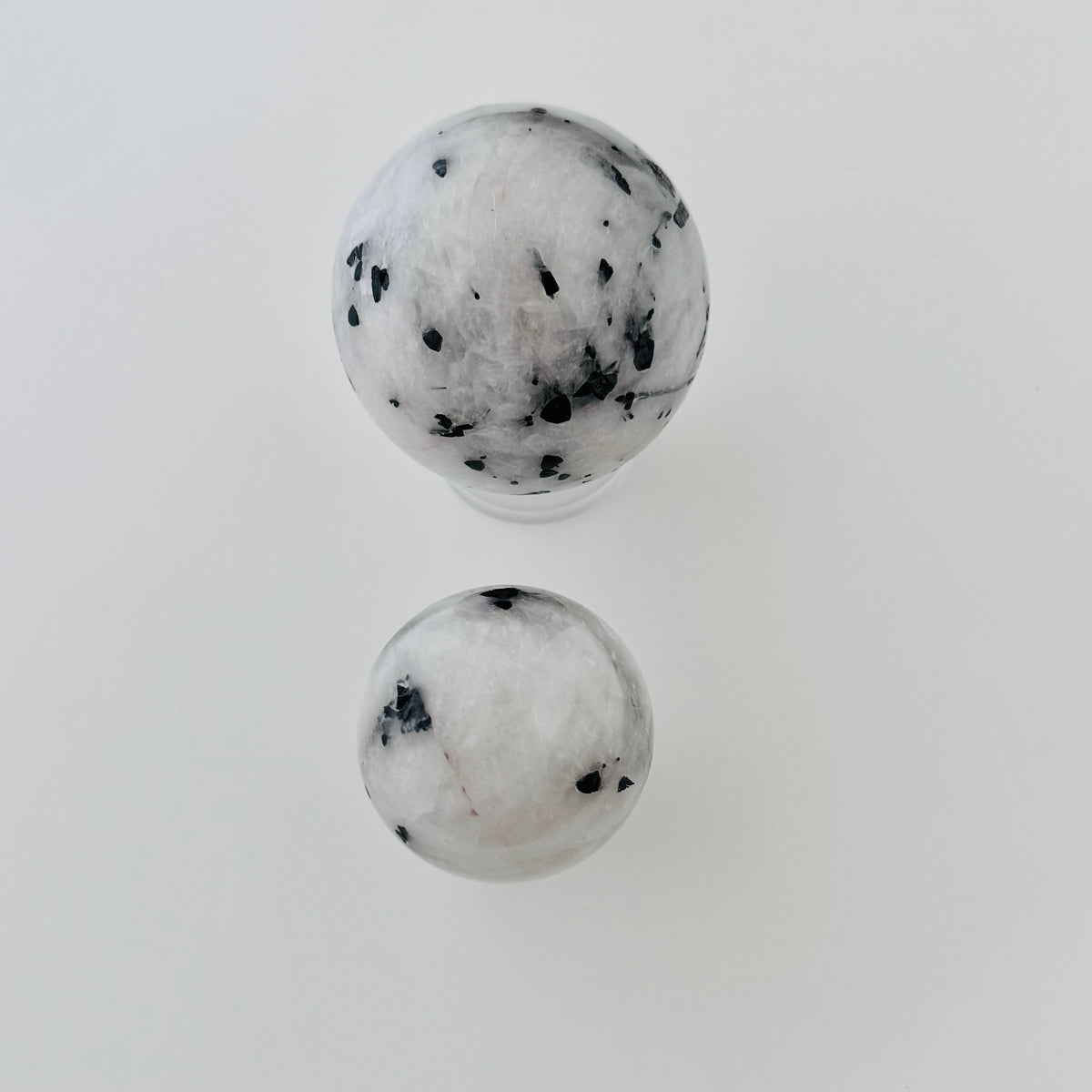 Tourmalinated Quartz Sphere