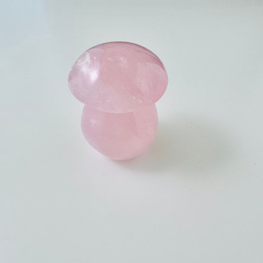 Rose Quartz Mushroom