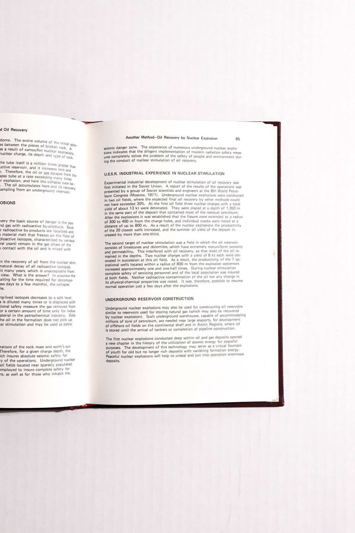 Enhanced Oil Recovery, Secondary and Tertiary Methods