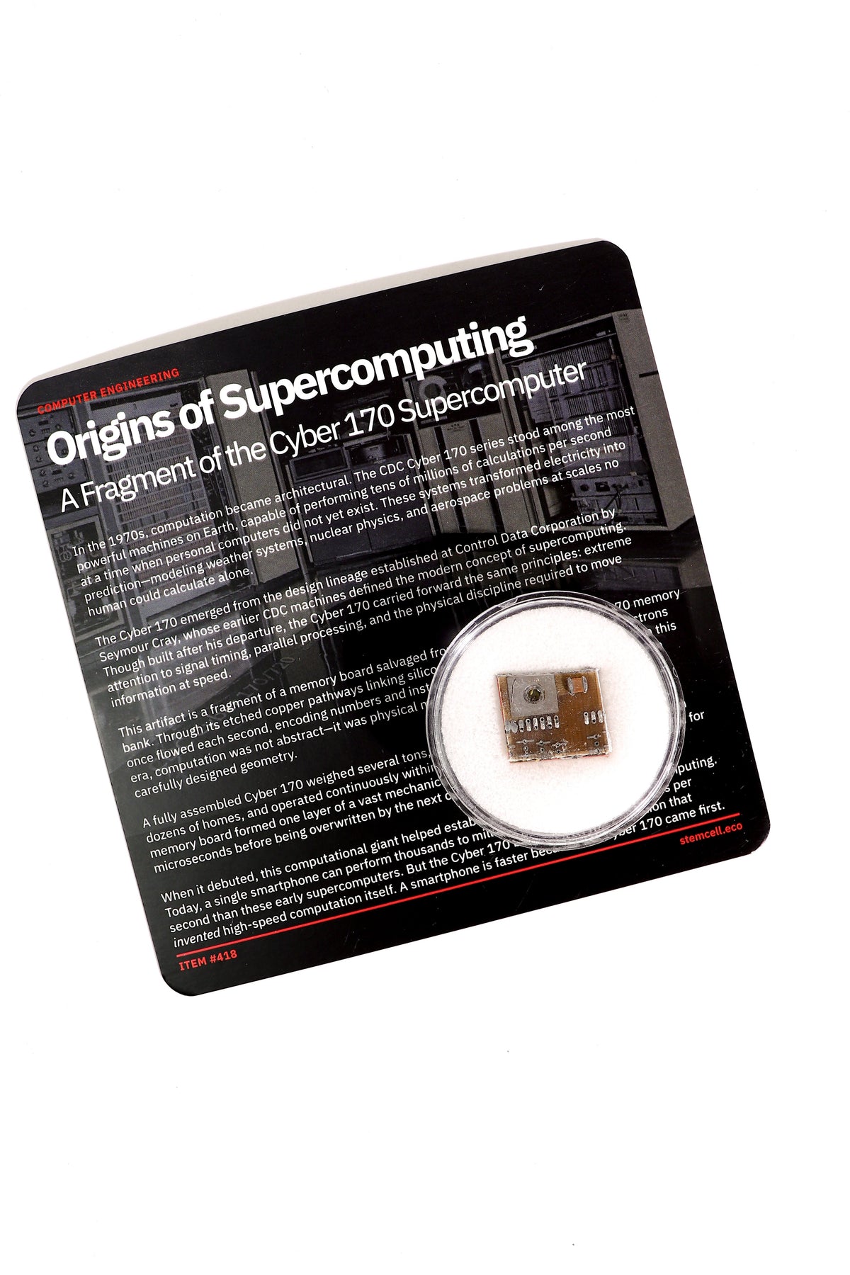 Supercomputer Circuit Board Fragment