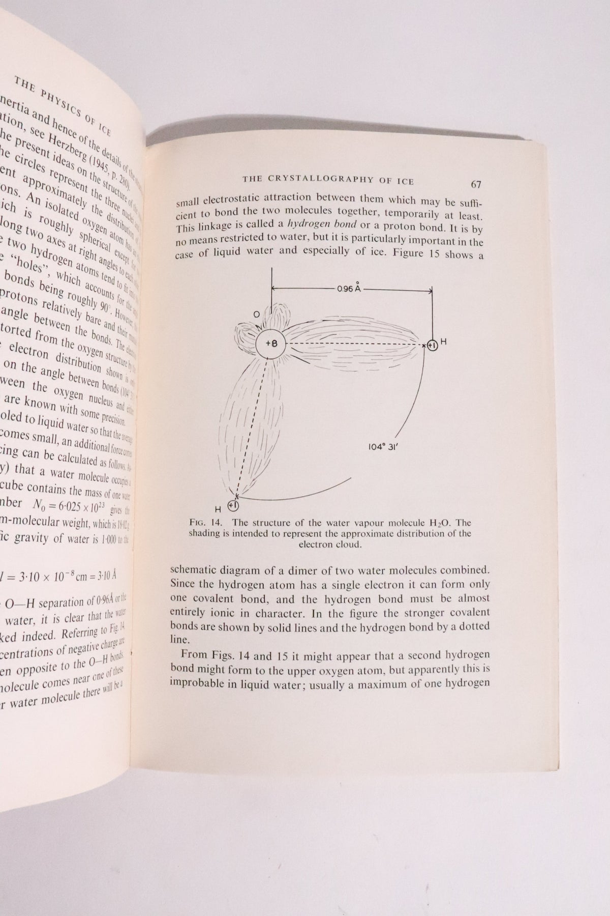 The Physics of Ice — E. R. Pounder, First Edition, 1965