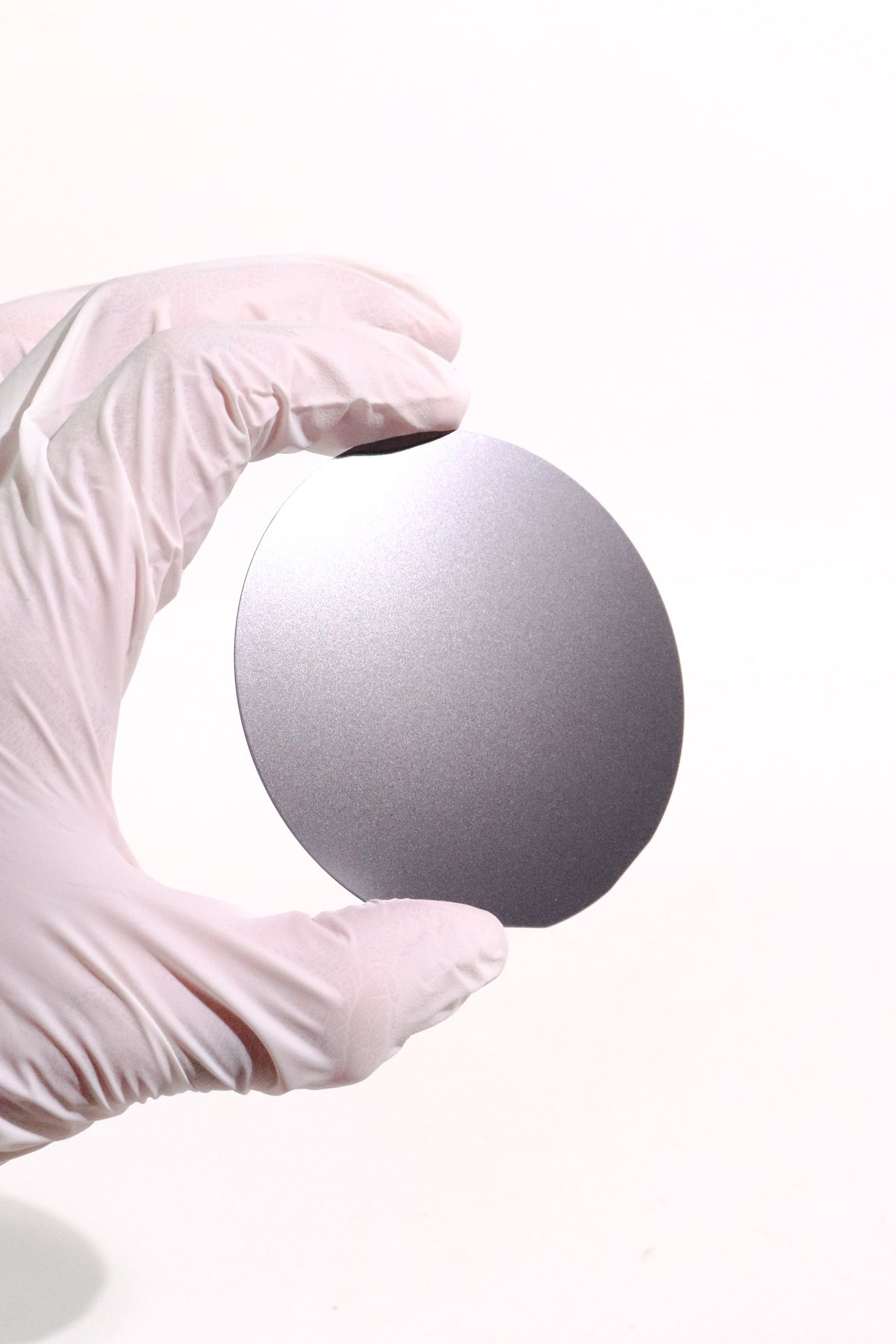 Pure Silicon Wafer 3" — Monocrystalline Semiconductor Sample
