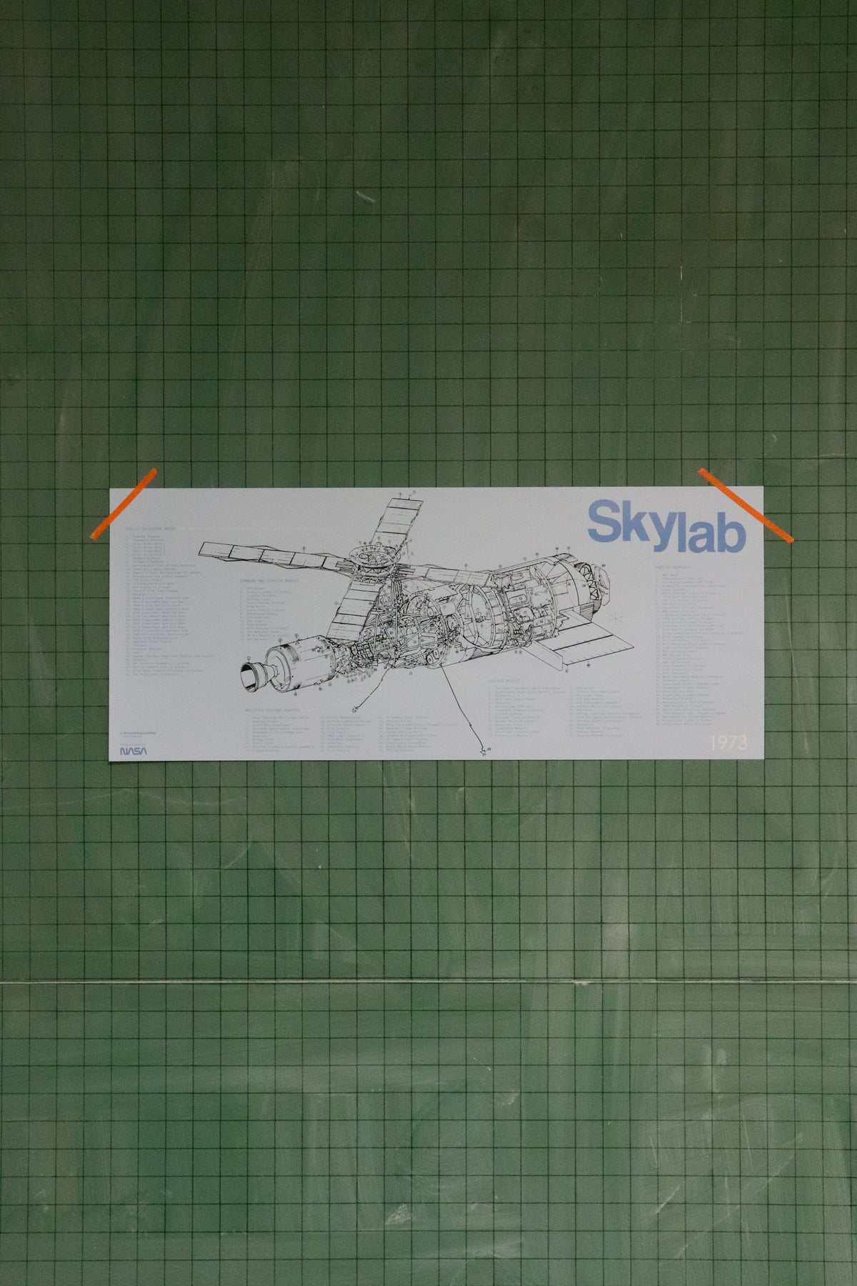 NASA Skylab Schematic Chart
