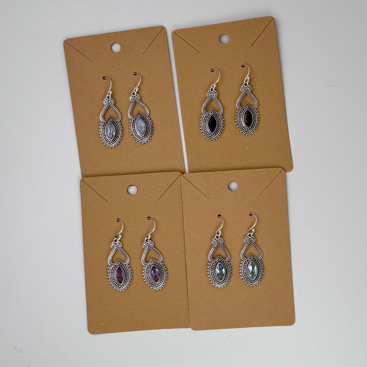 Crystal Earring Set