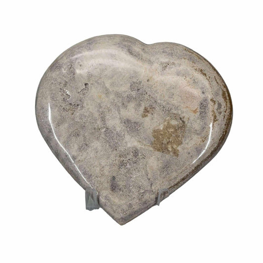 Ocean Jasper Crystal Carved Heart Madagascar