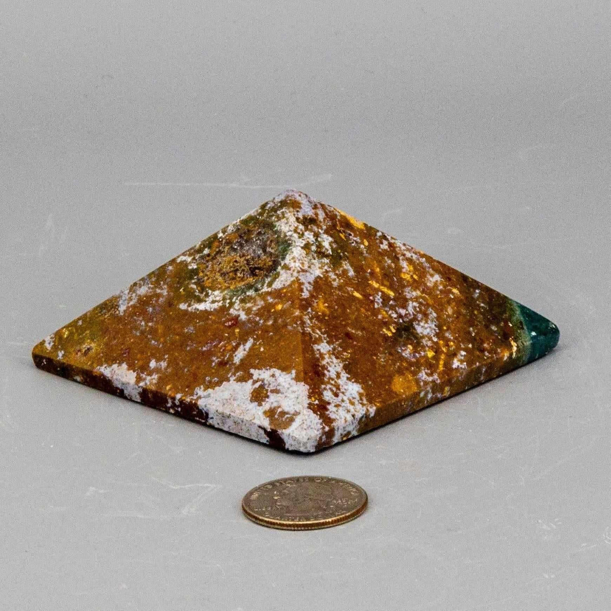 Ocean Jasper Crystal Pyramid Orbicular Madagascar Joy