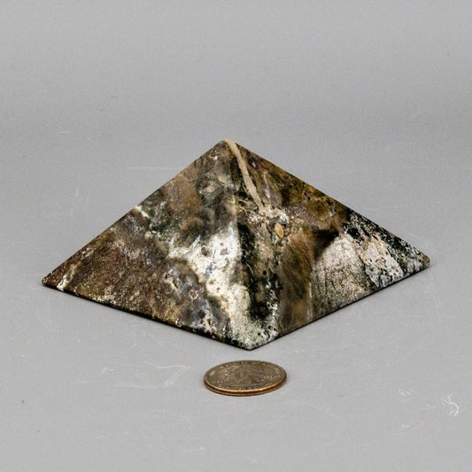Ocean Jasper Crystal Pyramid Polished 356g Specimen