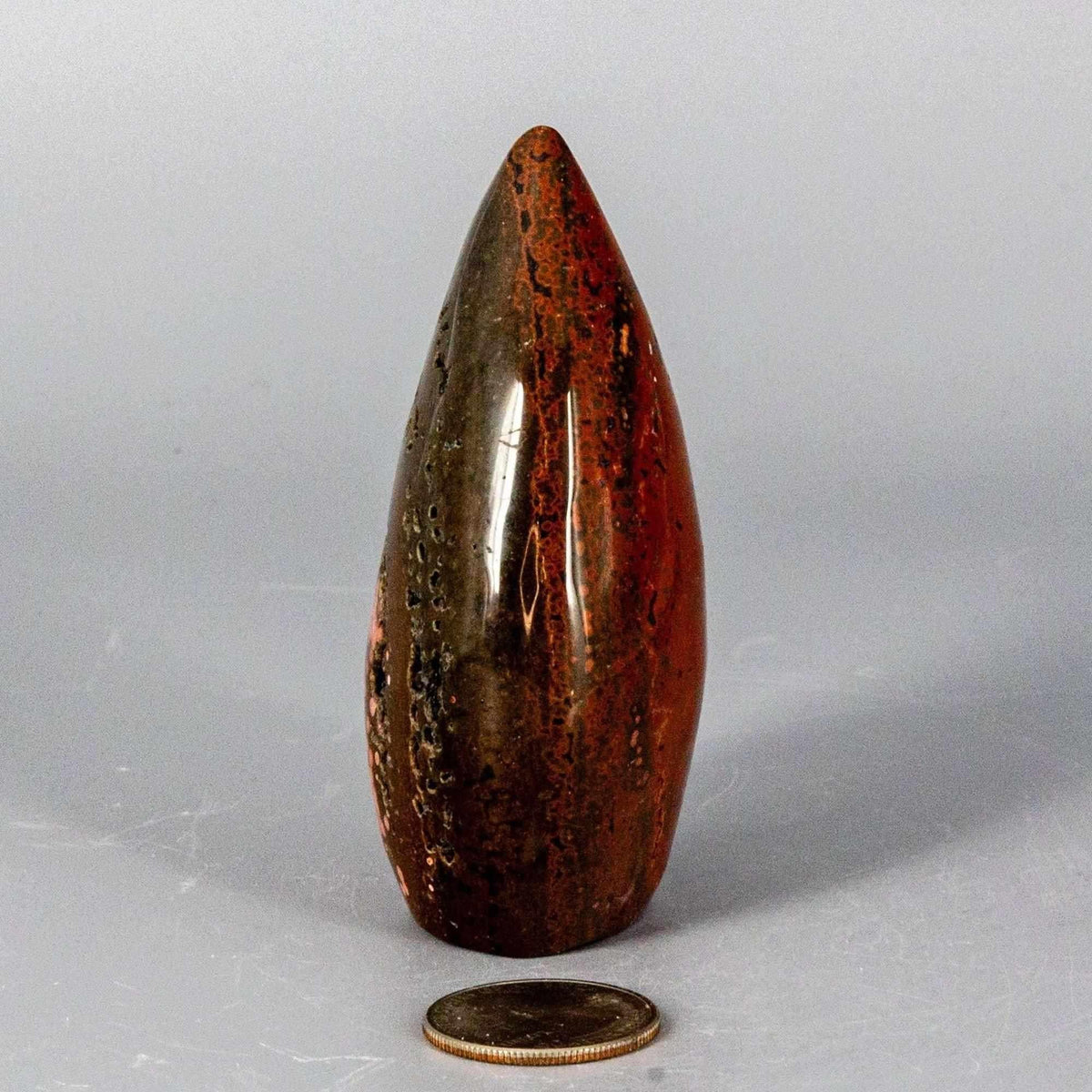 Ocean Jasper Crystal Torch Freeform Polished Collector