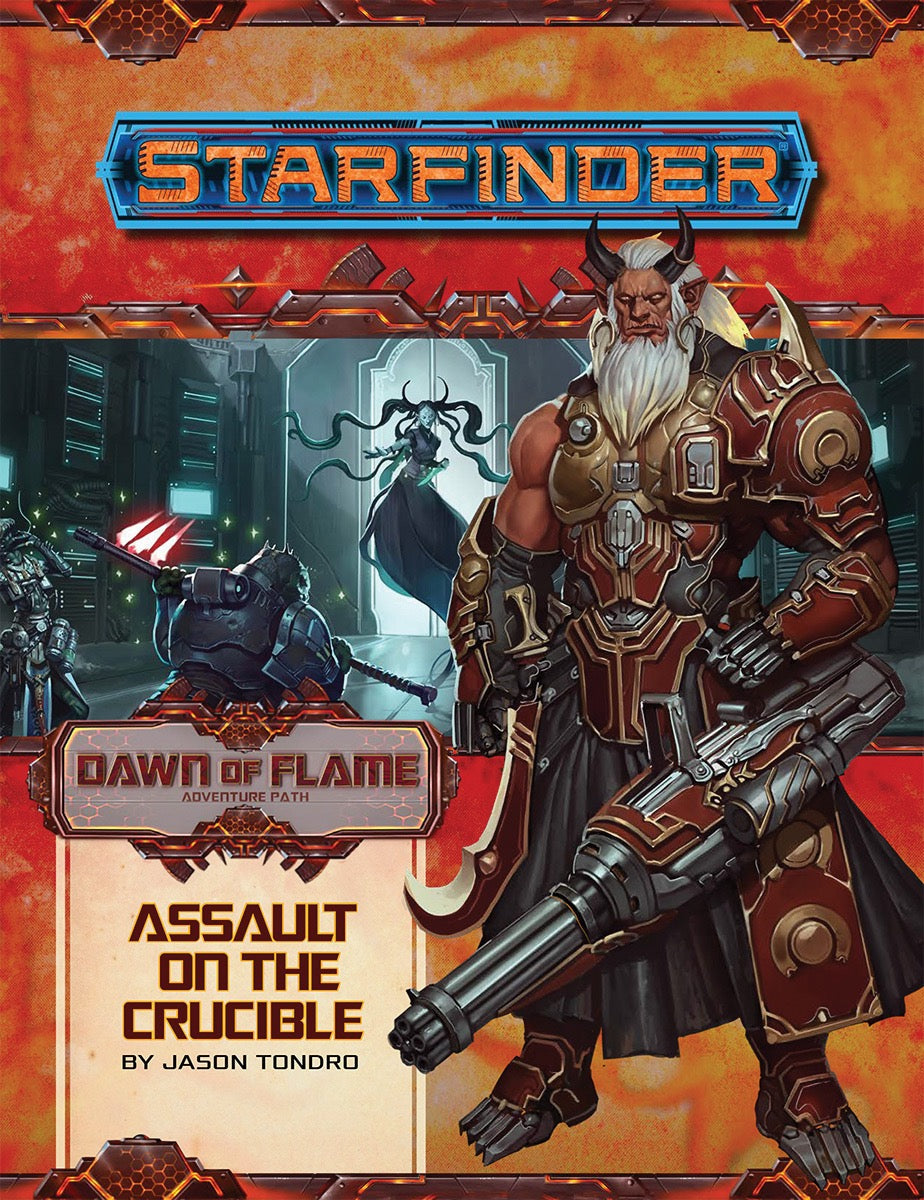 Dawn of Flame Starfinder Adventure Path #18 – Assault on the Crucible