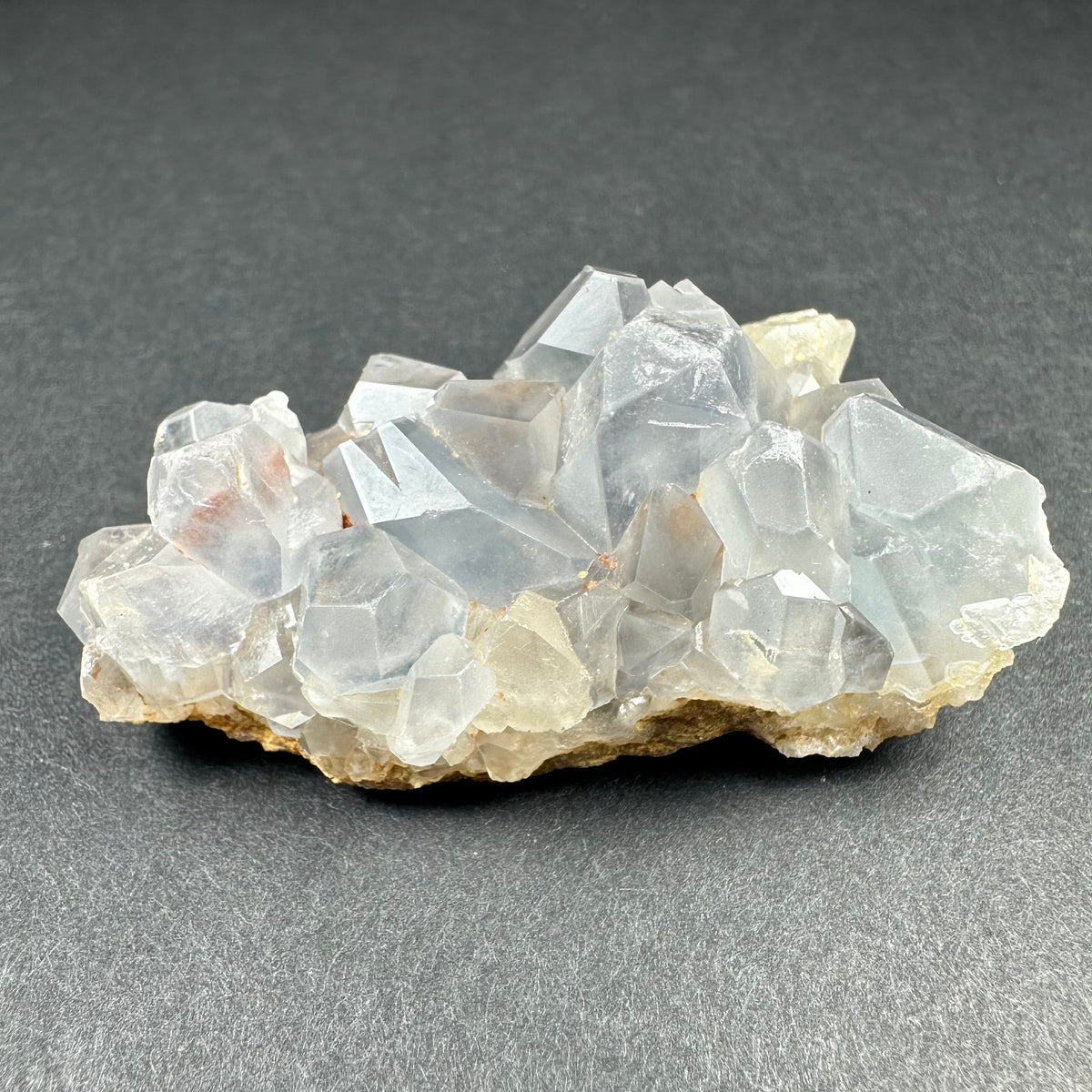 Celestite Crystal Cluster on Matrix