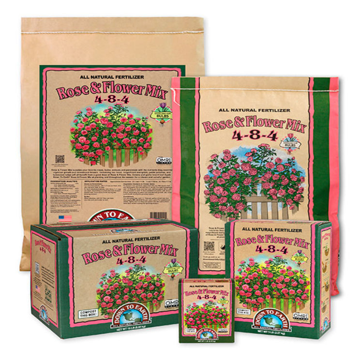 Down To Earth Rose and Flower Mix 4-8-4