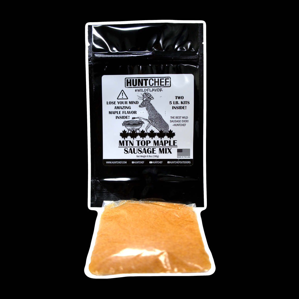 HuntChef MTN Top Maple Sausage Kit