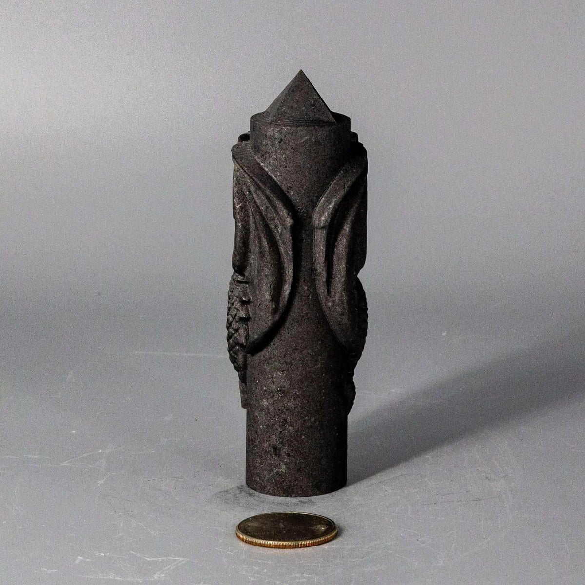Selenite Shungite Crystal CNC Carved Dragon Tower Art