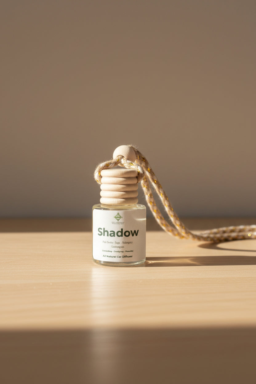 Shadow - Car Diffuser - Lemon, Palo Santo, Sage