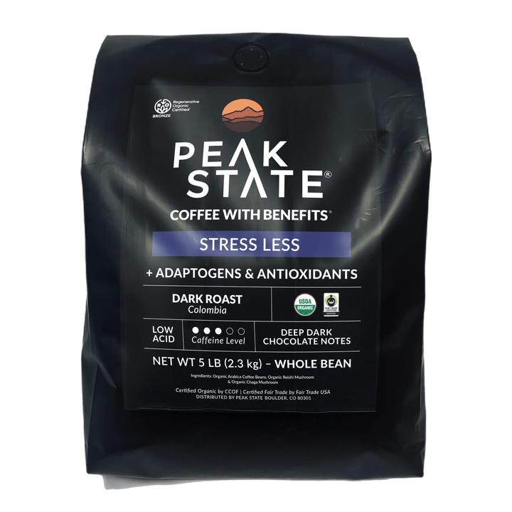 [FM] STRESS LESS Dark Roast - 5lb Whole Bean