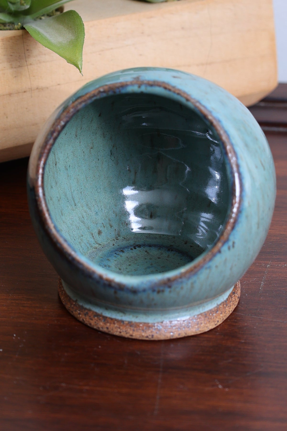 Salt Pig – Handmade Stoneware Kitchen Cellar- Made to Order