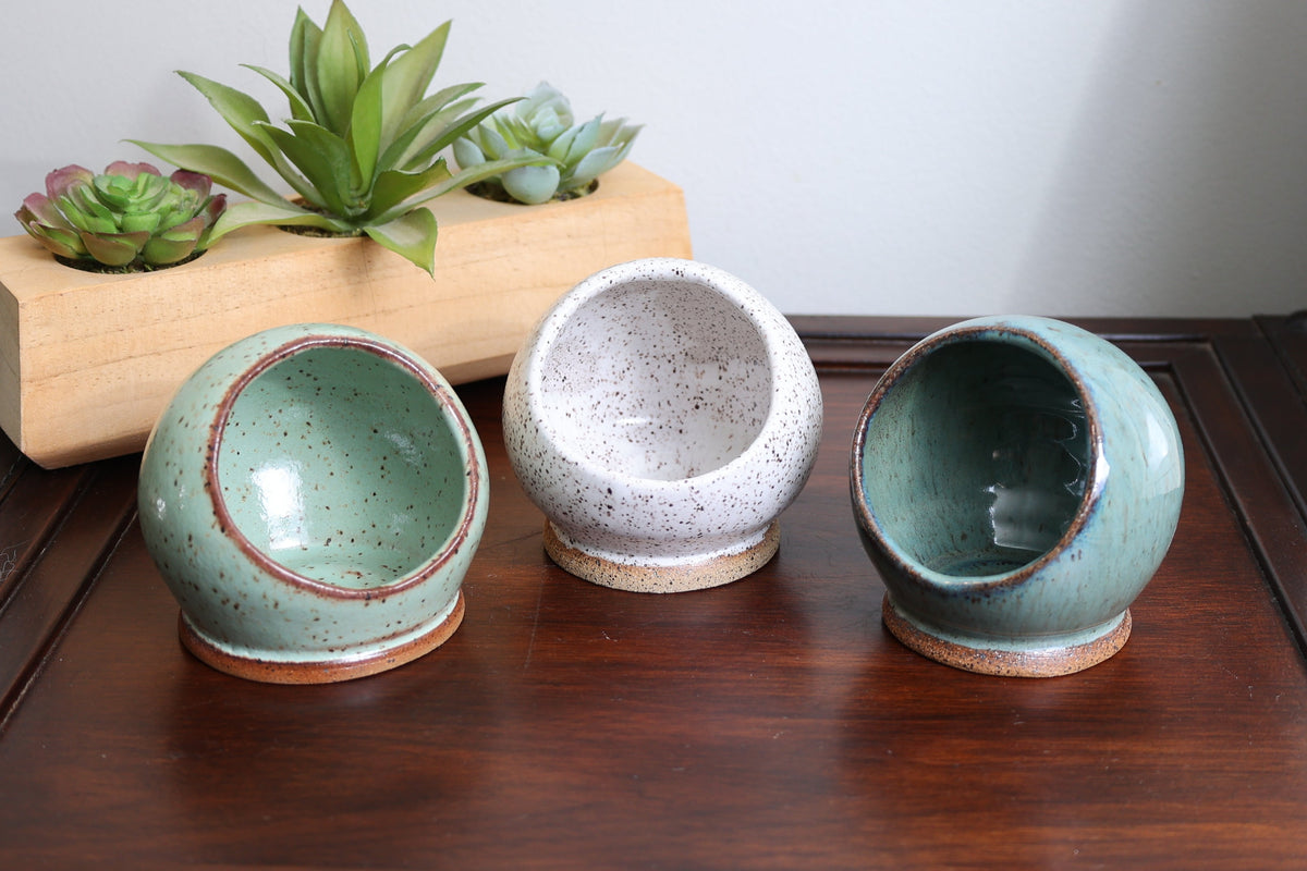 Salt Pig – Handmade Stoneware Kitchen Cellar- Made to Order