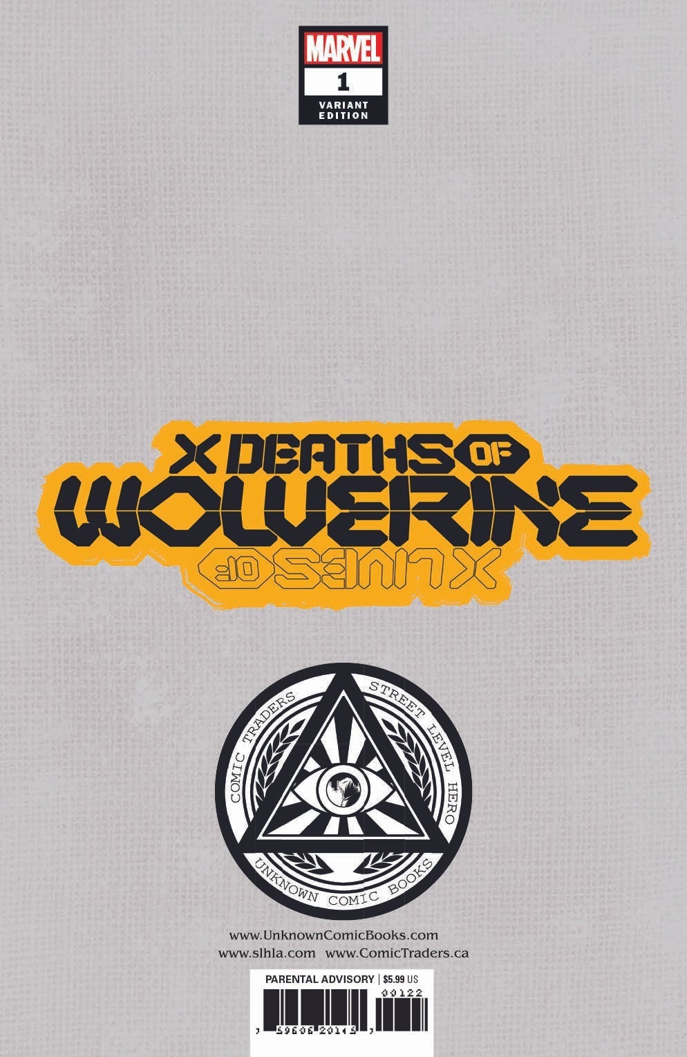 X Deaths Of Wolverine 1 Unknown Comics Tyler Kirkham Exclusive Var (01/26/2022)