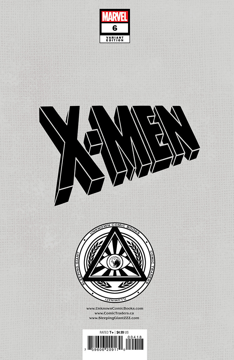 [Signed by Tyler Kirkham] X-MEN #6 Tyler Kirkham | Unknown Connecting Cover Excl Virgin Var