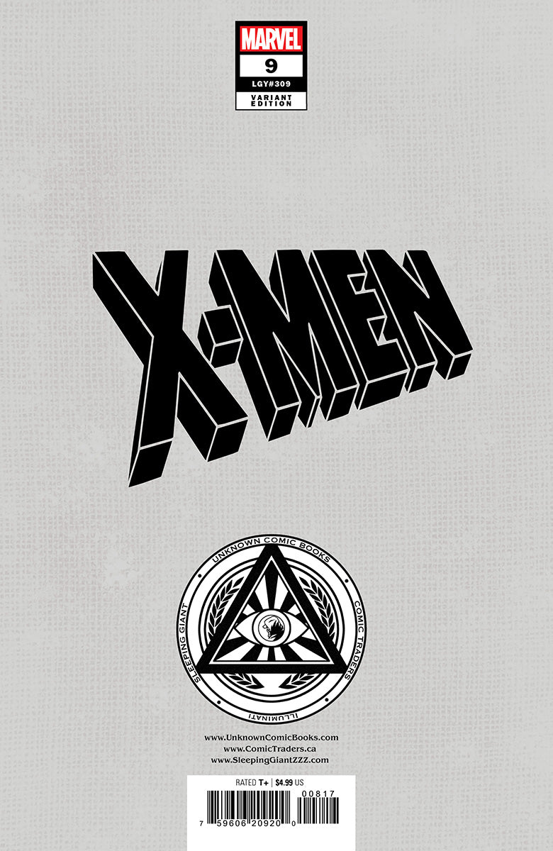 [Signed by Tyler Kirkham] X-Men #9 Unknown Comics Tyler Kirkham Exclusive Var [IN STOCK]