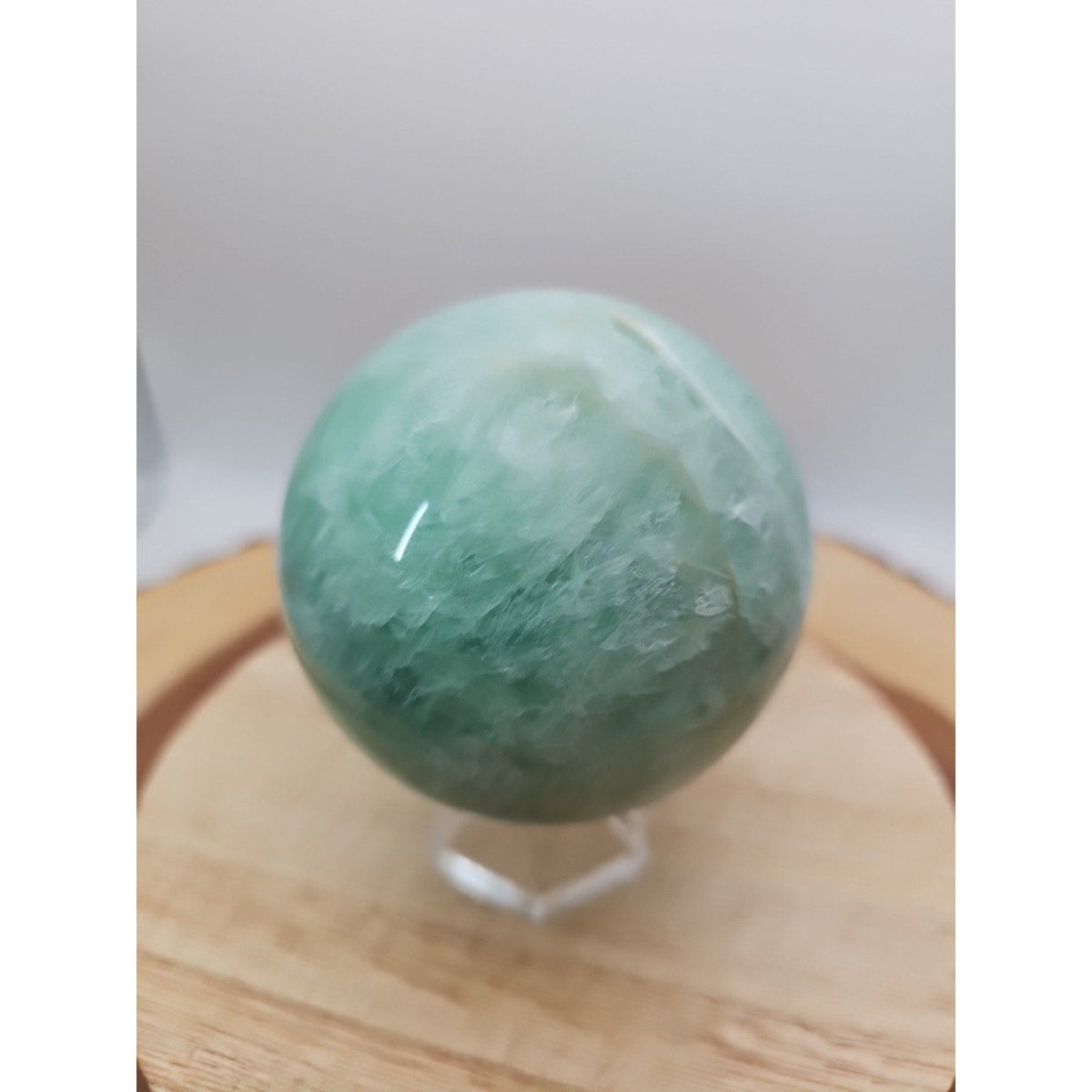 Rainbow Fluorite Crystal Sphere – 1.43 lb Madagascar