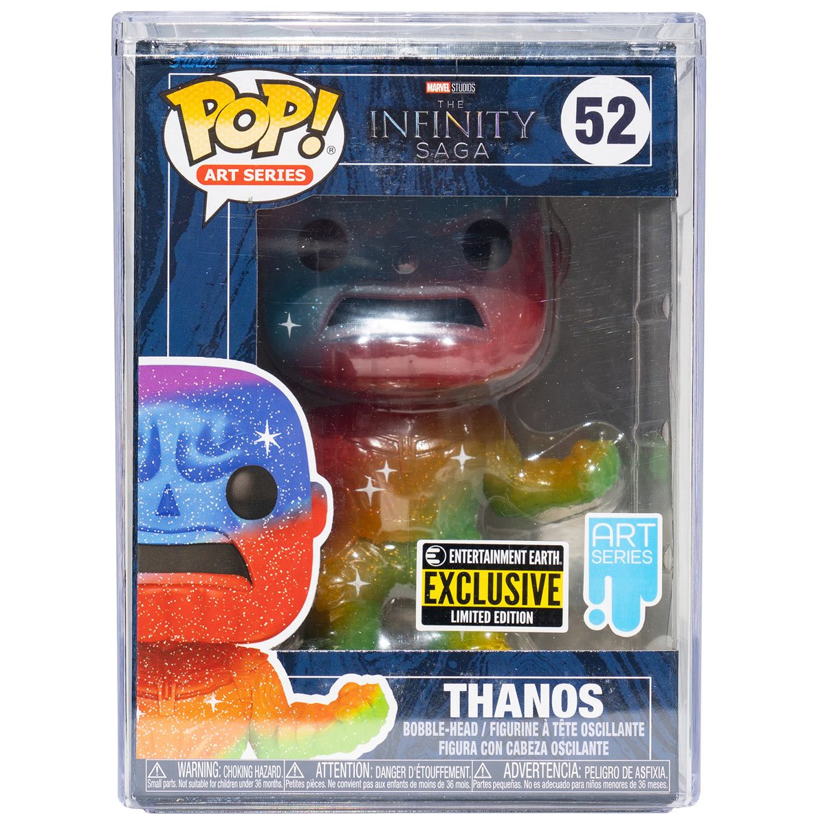 POP! Artist Series: Infinity Saga - Thanos (RNBW/MT) (Entertainment Earth Exclusive)
