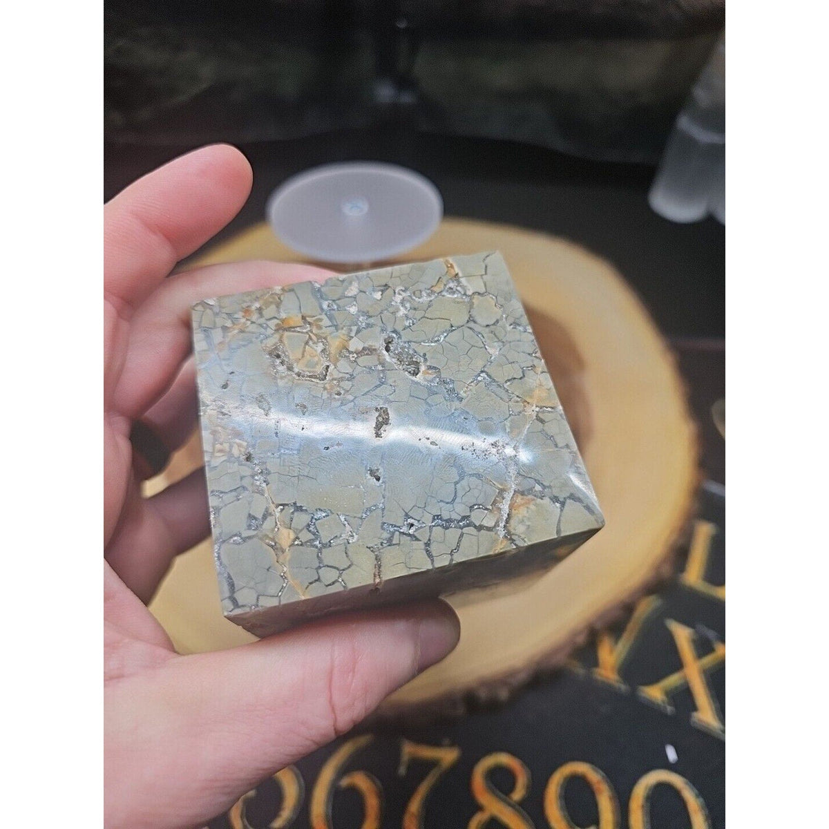 Ocean Jasper Onyx Quartz Geode – 1.87 lb Madagascar