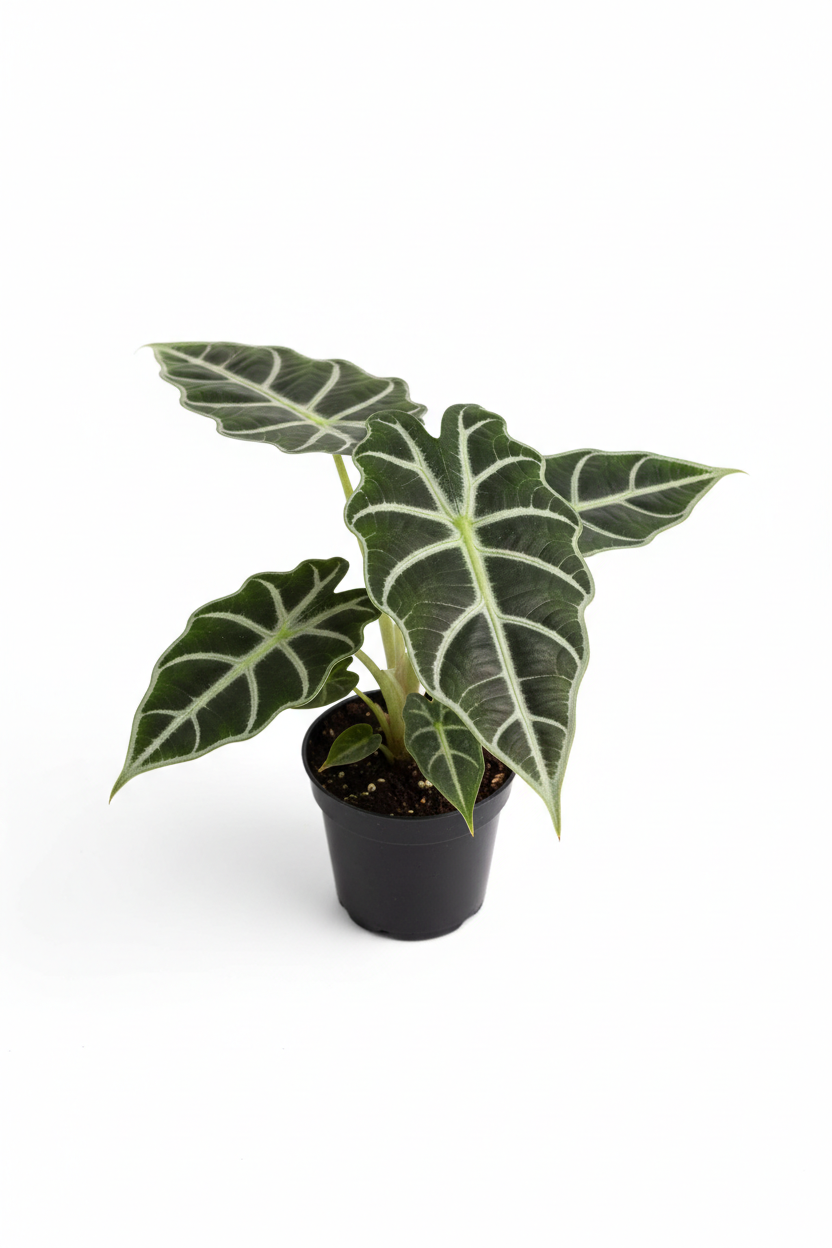 Alocasia Polly 'African Mask' - 6" Pot - NURSERY POT ONLY
